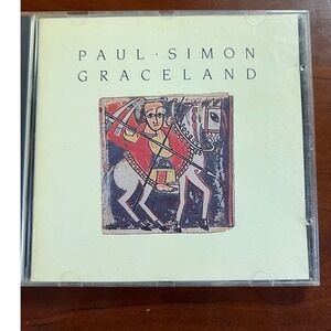Paul Simon Graceland CD 1986 Warner Bros 9 25447-2 World Music Folk Rock USA